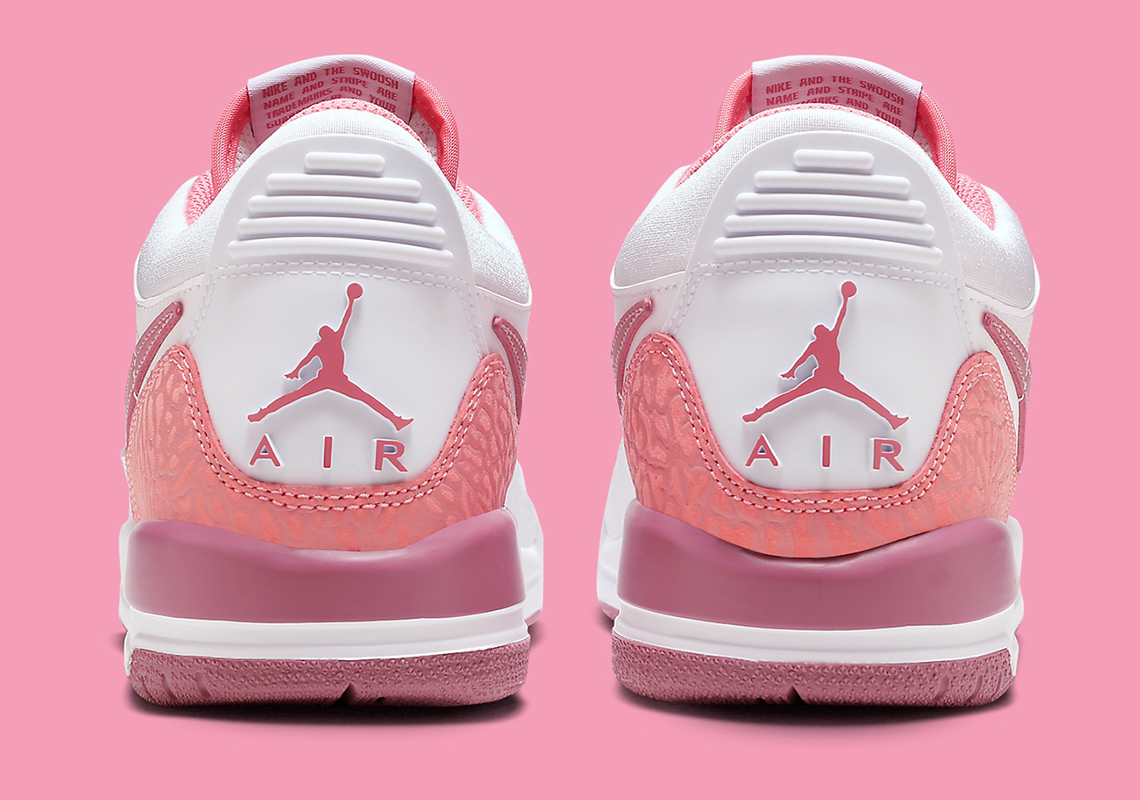 Giày Jordan Legacy 312 Low Desert Berry ra mắt mùa xuân năm 2023 cho trẻ em - 4