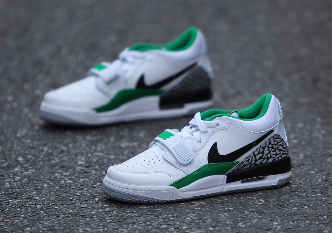 Giày Jordan Legacy 312 Pine Green với sắc màu rừng thông đặc trưng - 4