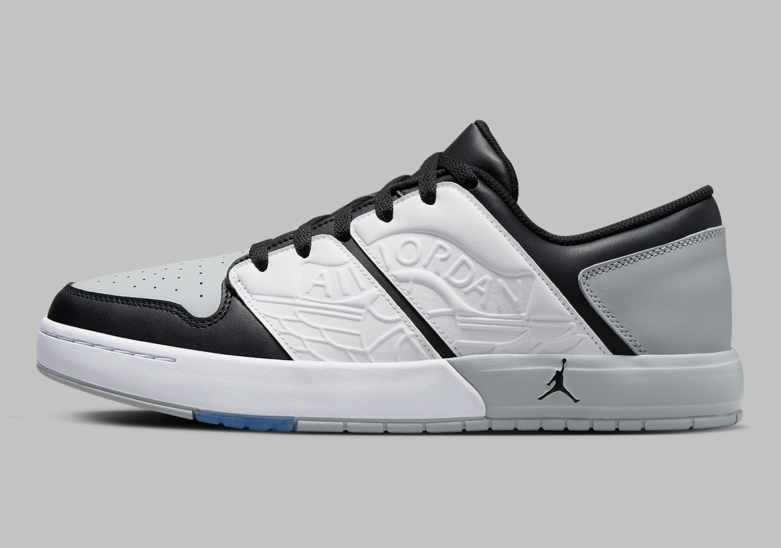 Giày Jordan Nu Retro 1 Trắng/Xám - Hình ảnh chính thức - 2