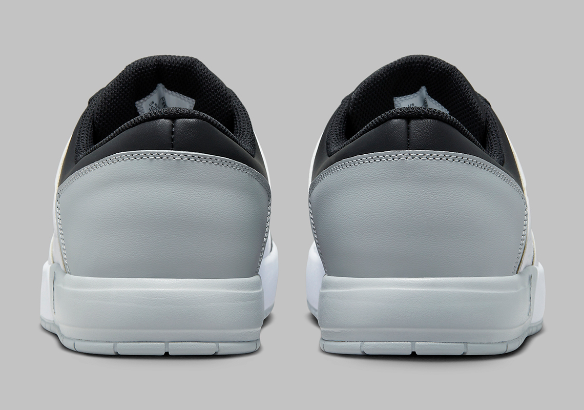 Giày Jordan Nu Retro 1 Trắng/Xám - Hình ảnh chính thức - 4