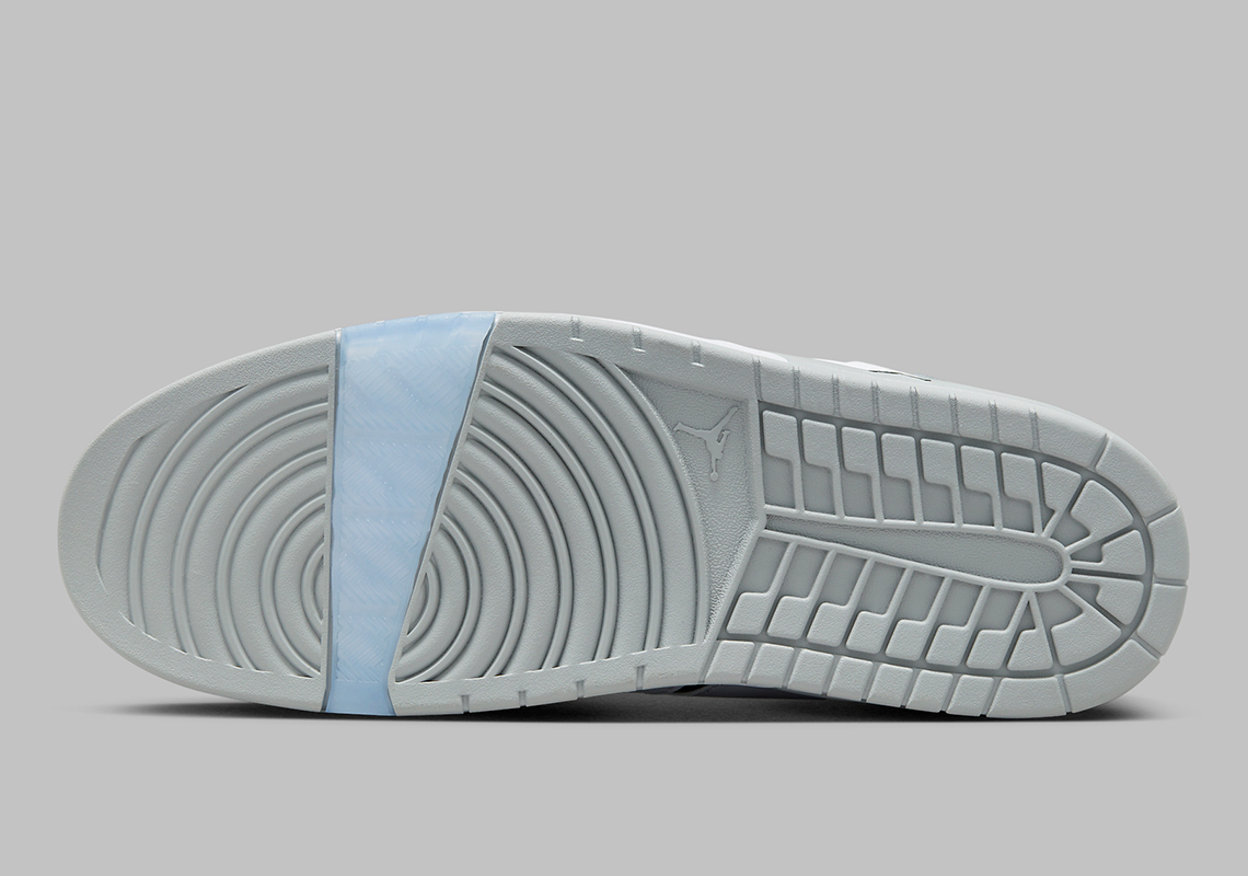 Giày Jordan Nu Retro 1 Trắng/Xám - Hình ảnh chính thức - 5