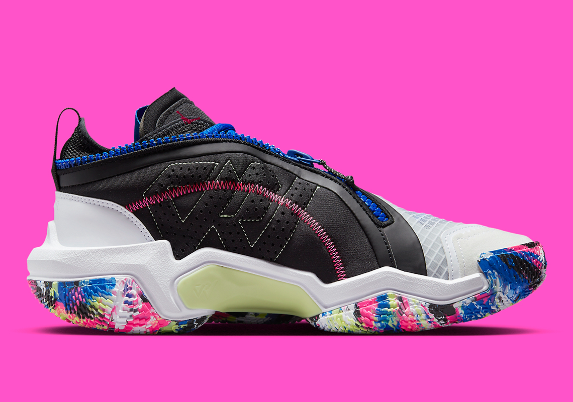 Giày Jordan Why Not 0.6 Trắng/Đa màu: Thiết kế đơn giản, phong cách lạ mắt của Russell Westbrook. - 3