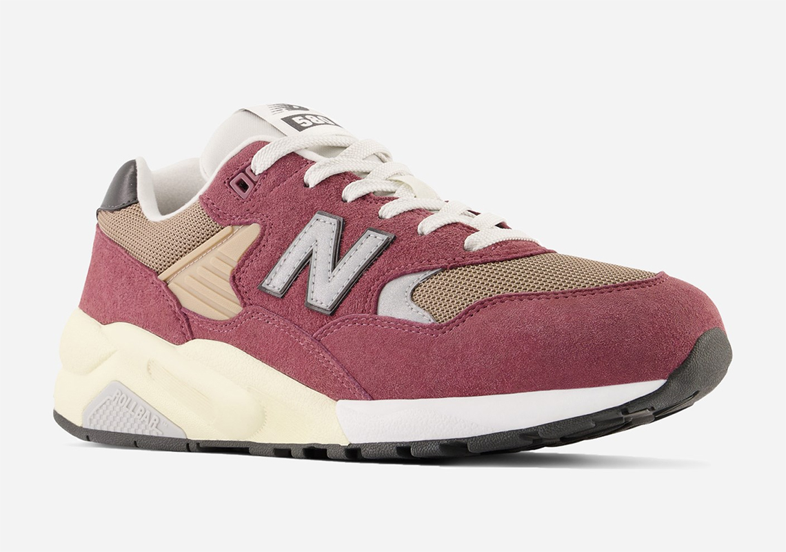 Giày New Balance 580 Burgundy ra mắt bộ sưu tập mới - 2