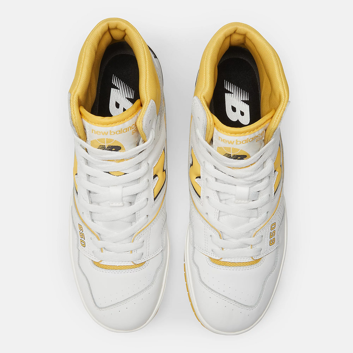Giày New Balance 650 với màu vàng nhạt tươi sáng - 6