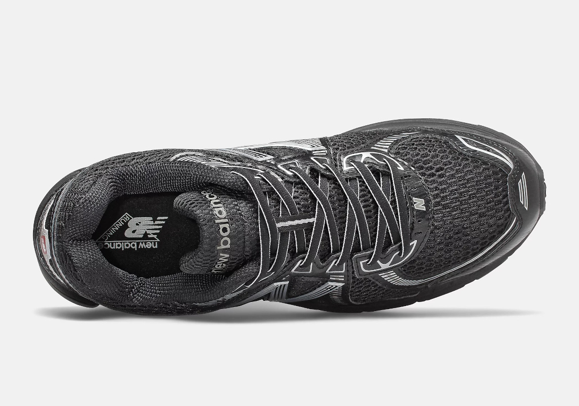 Giày New Balance 860v2 quay trở lại với màu Đen/Bạc kim loại - 3