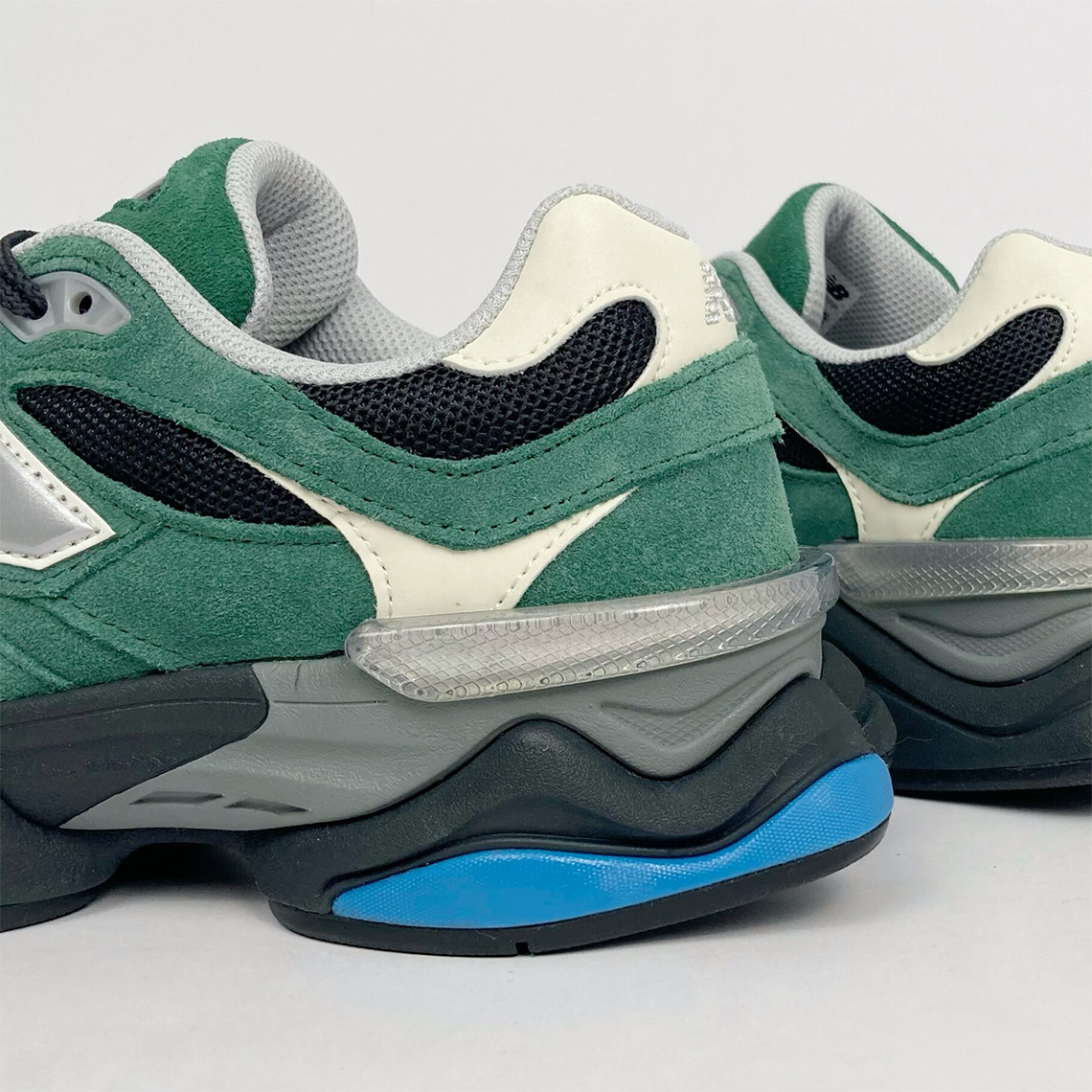 Giày New Balance 90/60 mới - màu xanh lá cây và đen - 4