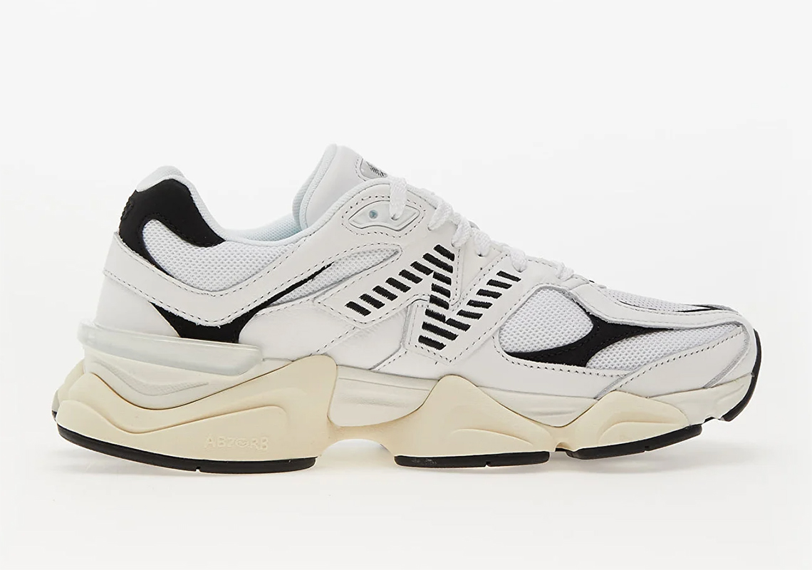 Giày New Balance 9060 trắng đen cổ điển - 3
