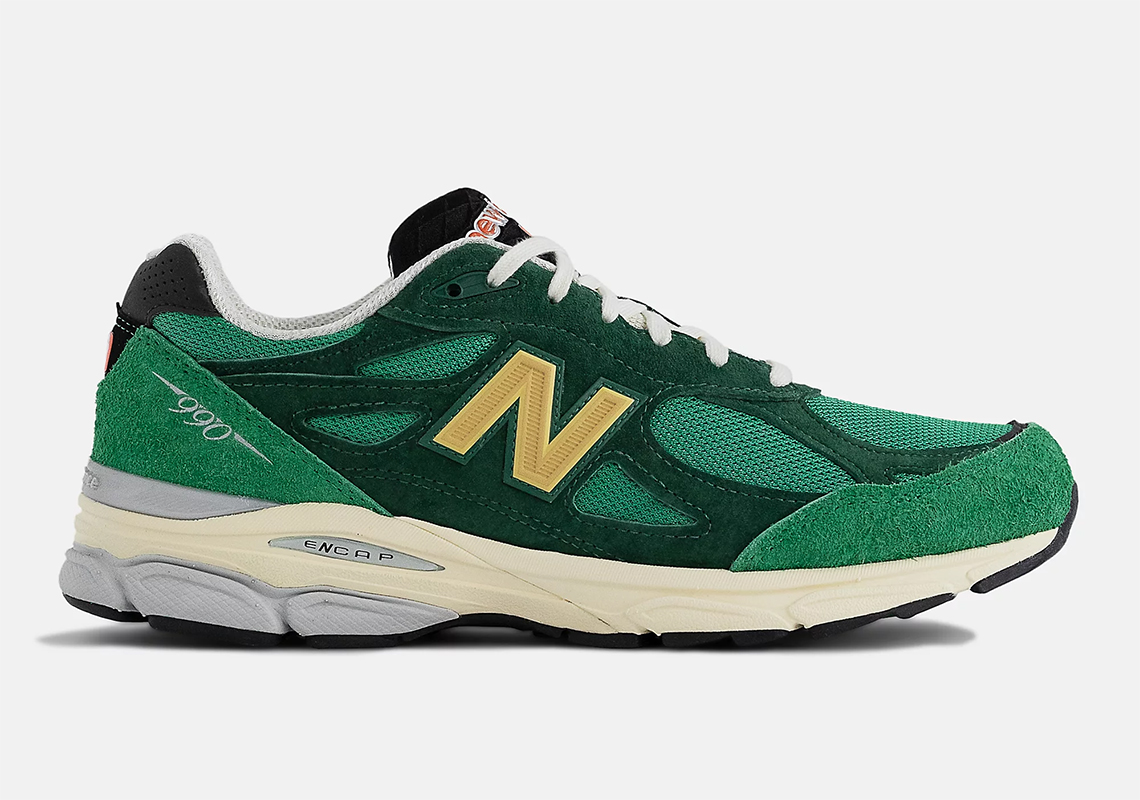 Giày New Balance 990v3 Green/Yellow Thể Thao Mới Ra Mắt Sản Xuất Tại Mỹ vào Tháng 3 - 2