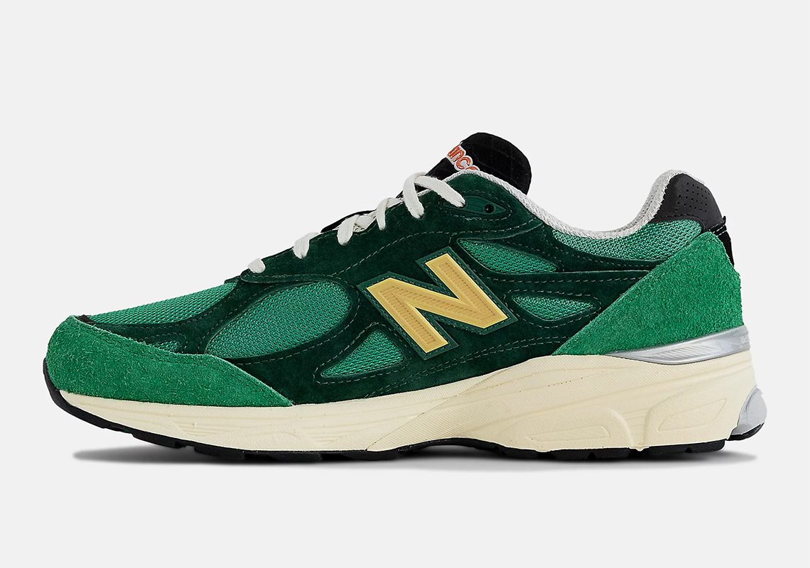 Giày New Balance 990v3 Green/Yellow Thể Thao Mới Ra Mắt Sản Xuất Tại Mỹ vào Tháng 3 - 3