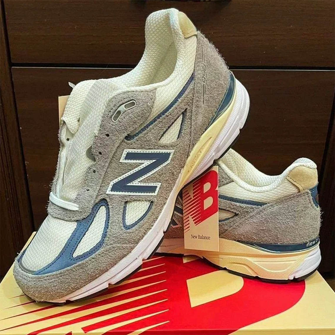 Giày New Balance 990v4 MADE in USA quay trở lại với sắc xám truyền thống - 6