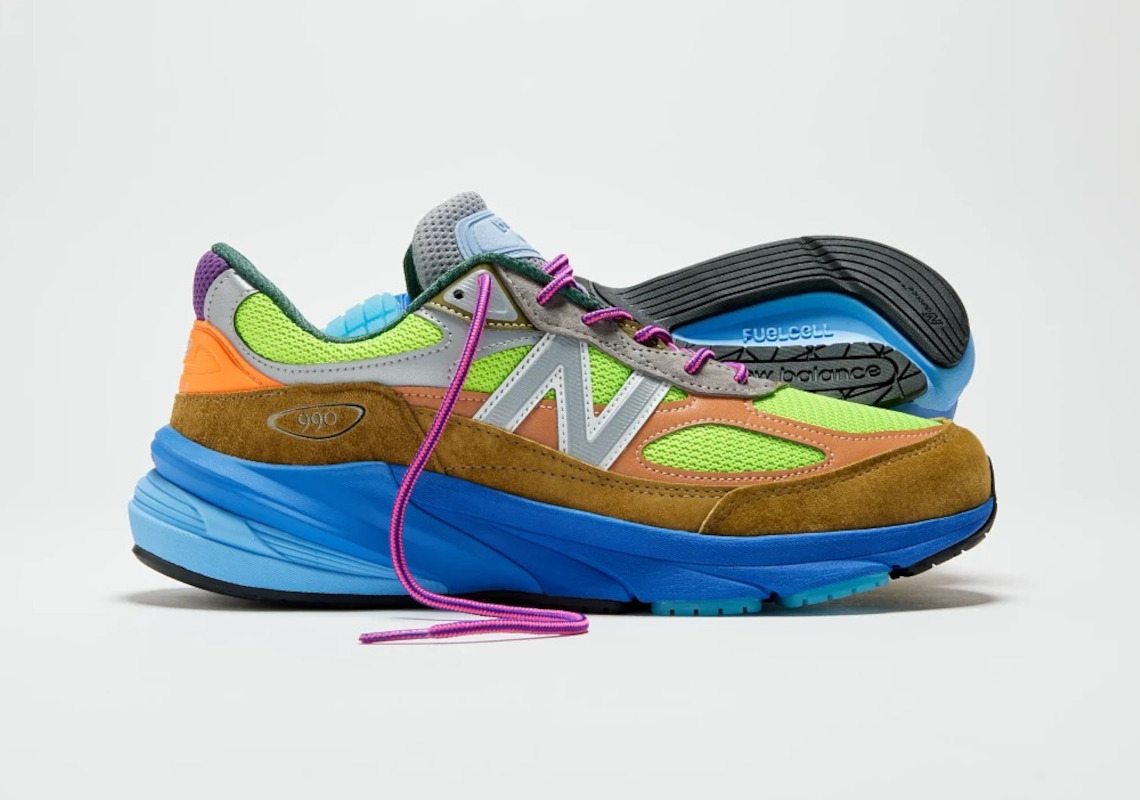 Giày New Balance 990v6 Baklava hợp tác cùng Action Bronson sắp ra mắt - 5