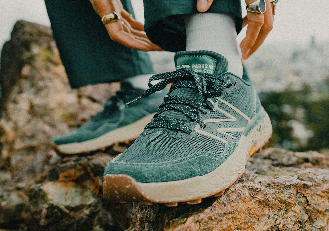 Giày New Balance Fresh Foam X Hierro v7 phiên bản Parks Project sắp ra mắt.