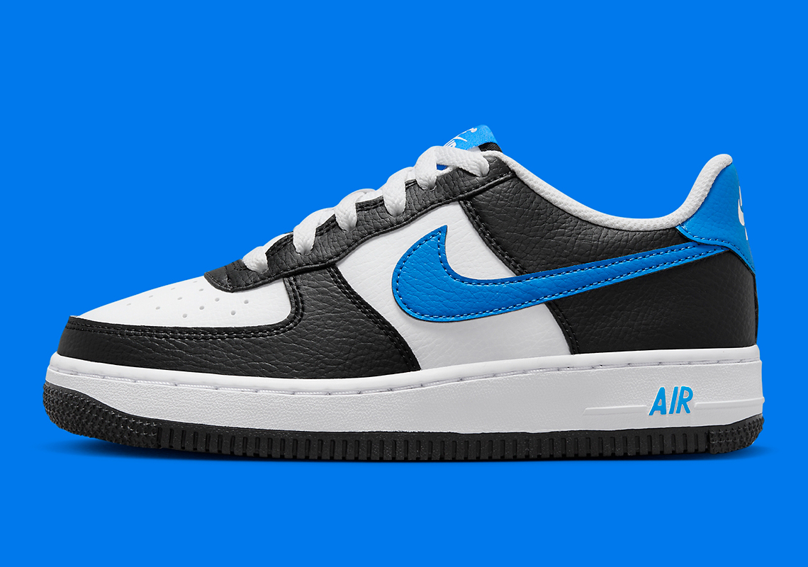 Giày Nike Air Force 1 Low dành cho trẻ em với gam màu xanh lam hoàng gia - 2