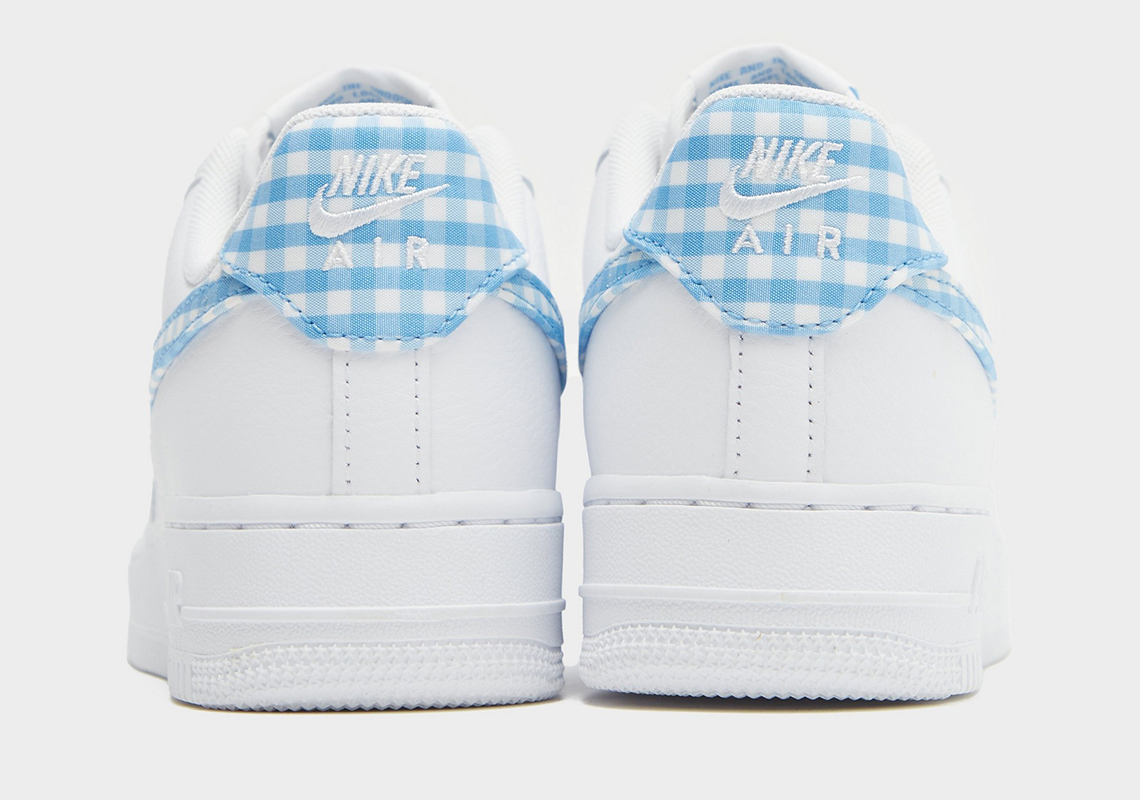 Giày Nike Air Force 1 Low Gingham Plaid/University Blue ra mắt bộ sưu tập mới. - 3