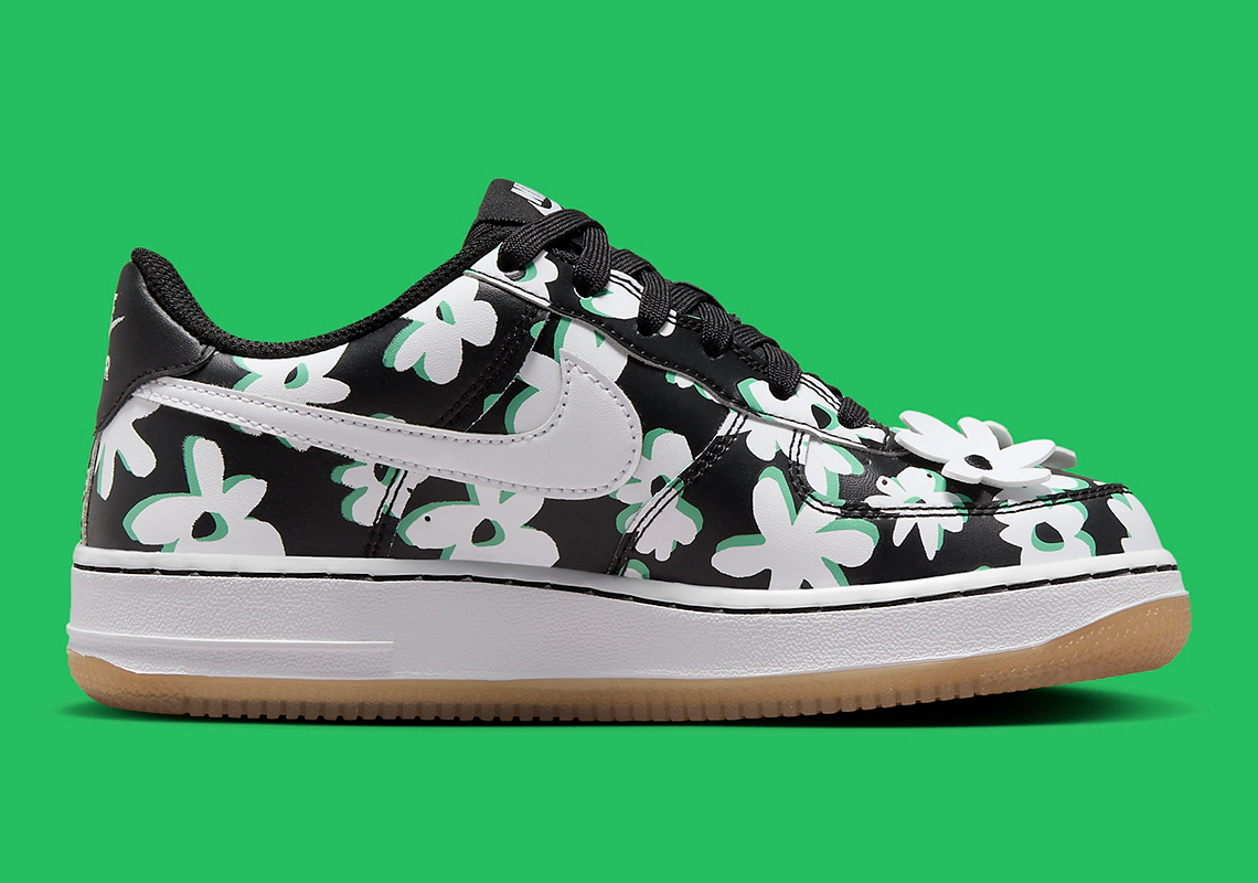Giày Nike Air Force 1 Low Phiên Bản Trẻ Em: Họa Tiết Hoa Làm Say Đắm - 4