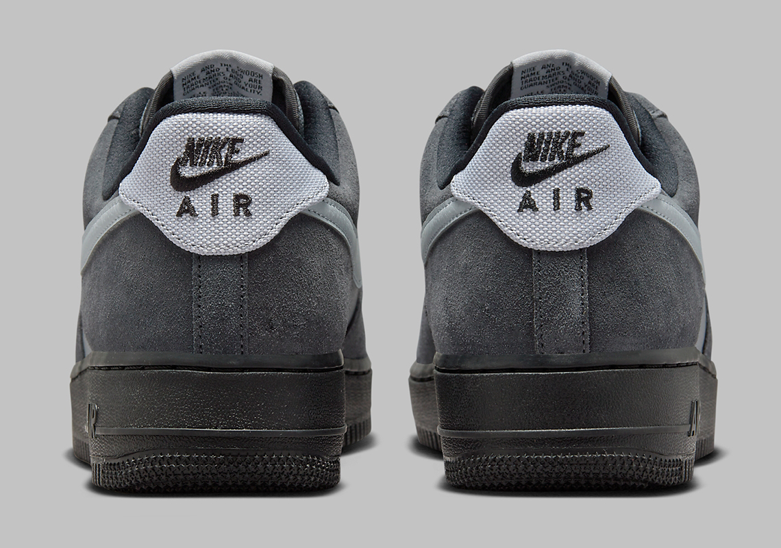 Giày Nike Air Force 1 Low phiên bản Wolf Grey được kết hợp cùng đế màu Anthracite - 5