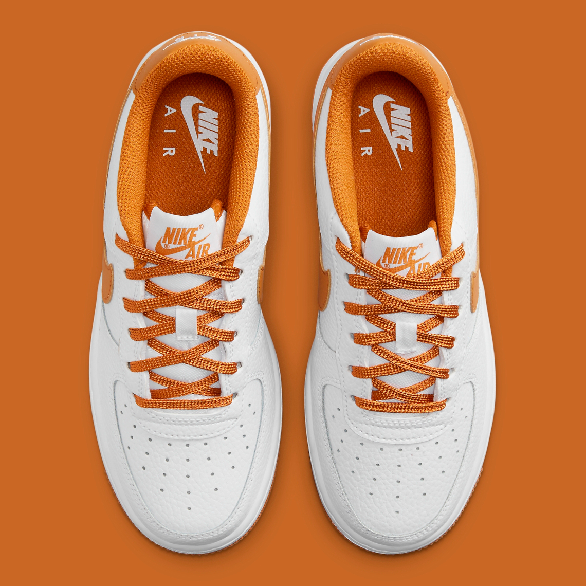 Giày Nike Air Force 1 Low White/Desert Ochre cho trẻ em đã có mặt - 4