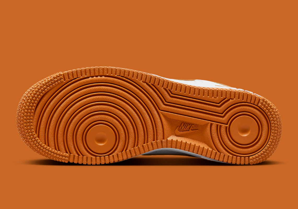 Giày Nike Air Force 1 Low White/Desert Ochre cho trẻ em đã có mặt - 6