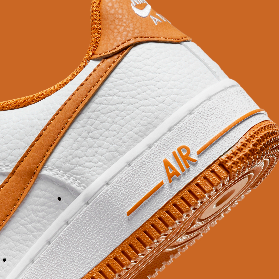 Giày Nike Air Force 1 Low White/Desert Ochre cho trẻ em đã có mặt - 8