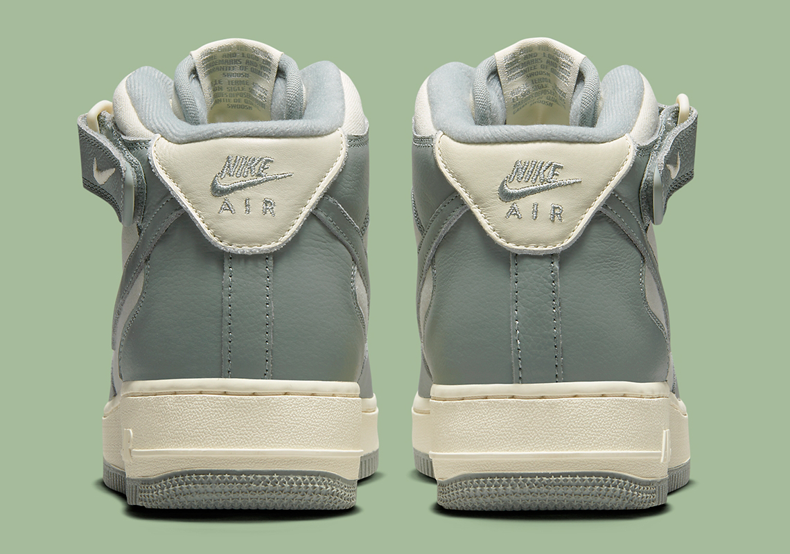 Giày Nike Air Force 1 Mid Coconut Milk Kết Hợp Với Canvas Tooling - 4