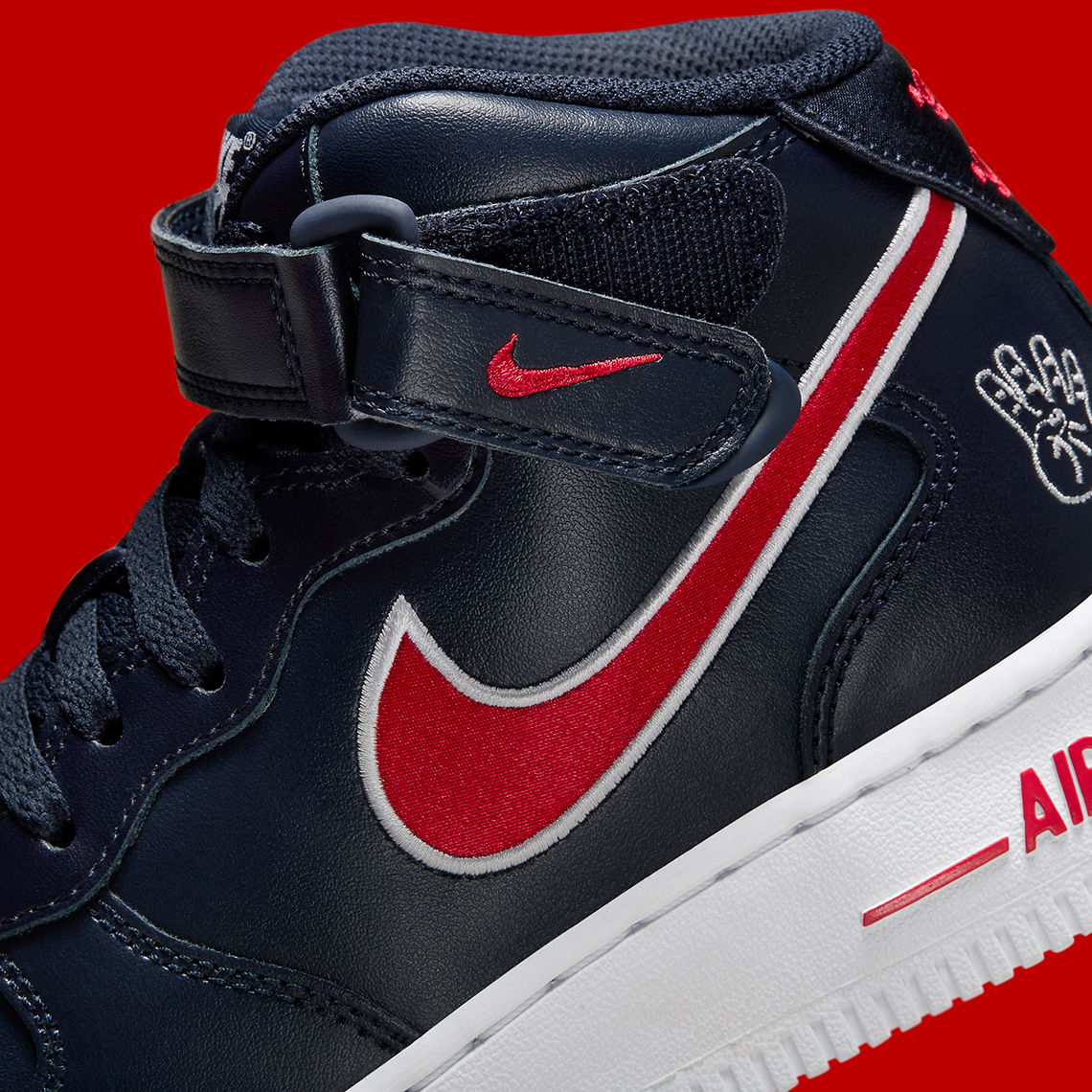 Giày Nike Air Force 1 Mid được khắc hoạ huy chương Four-Peat của Houston Comet - 10