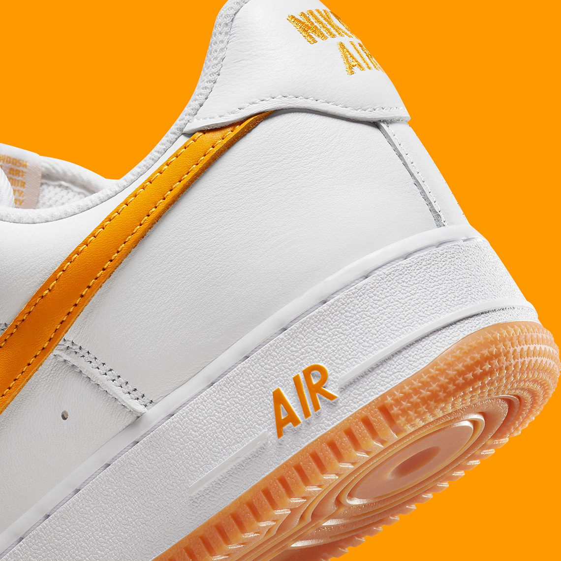 Giày Nike Air Force 1 Waterproof ra mắt với màu cam tươi sáng - 11