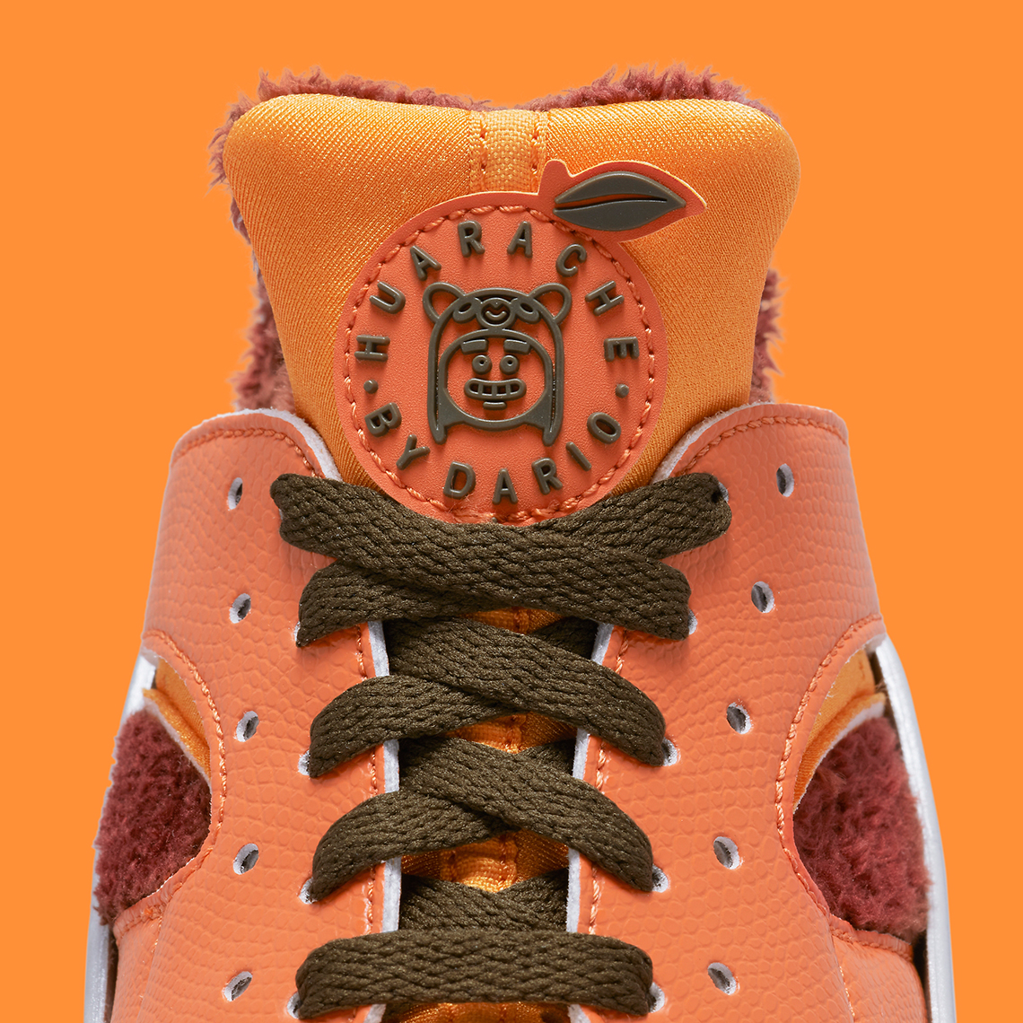 Giày Nike Air Huarache Doernbecher Dario Villaseñor Valdivia với gam màu cam tươi sáng - 12