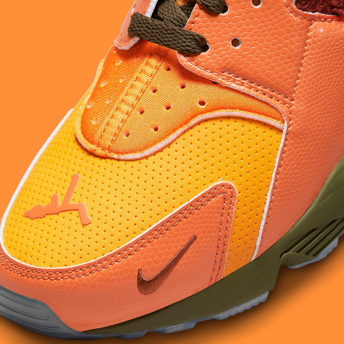 Giày Nike Air Huarache Doernbecher Dario Villaseñor Valdivia với gam màu cam tươi sáng - 9