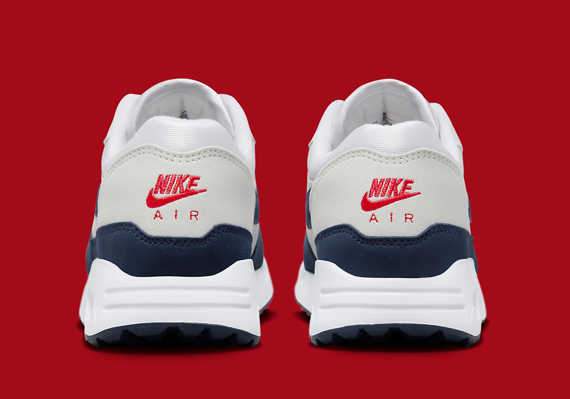 Giày Nike Air Max 1 Golf ra mắt với màu sắc Navy/Red gốc - 5