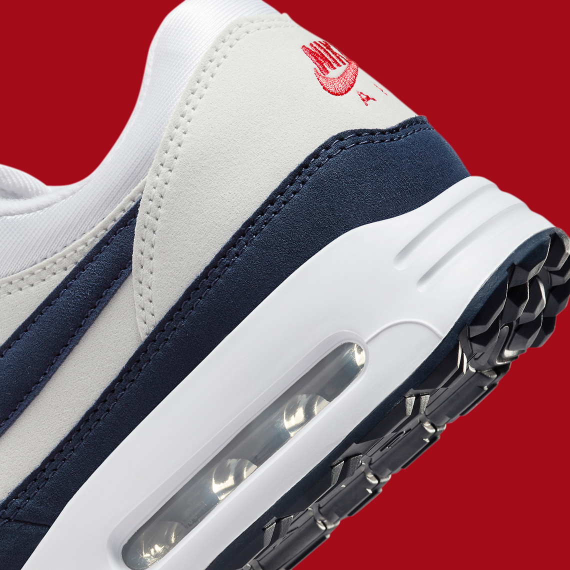 Giày Nike Air Max 1 Golf ra mắt với màu sắc Navy/Red gốc - 7