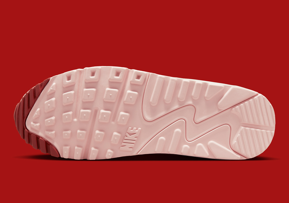 Giày Nike Air Max 90 được sơn màu Pink Blush - 4