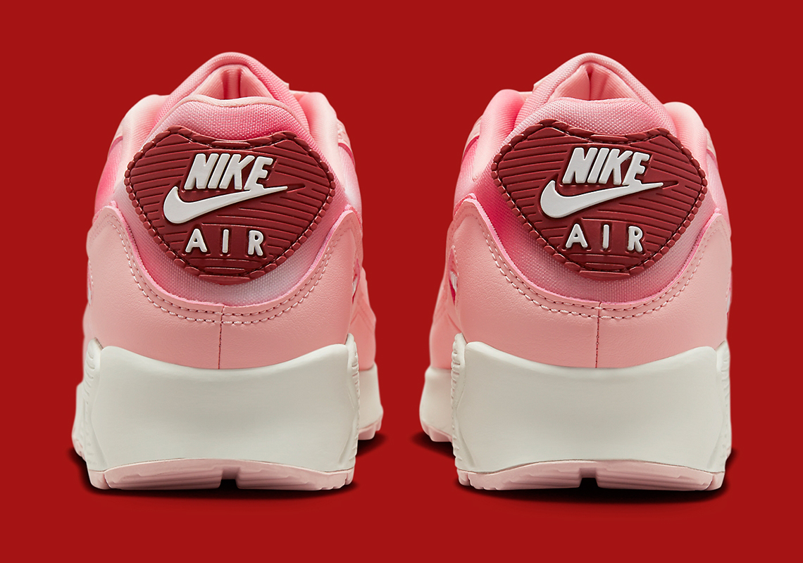 Giày Nike Air Max 90 được sơn màu Pink Blush - 5