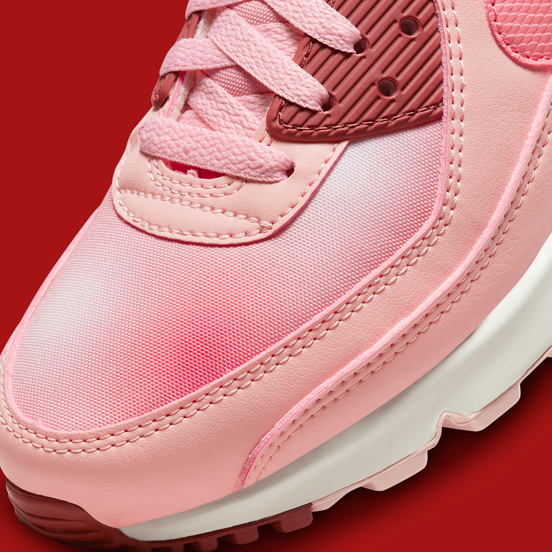 Giày Nike Air Max 90 được sơn màu Pink Blush - 7