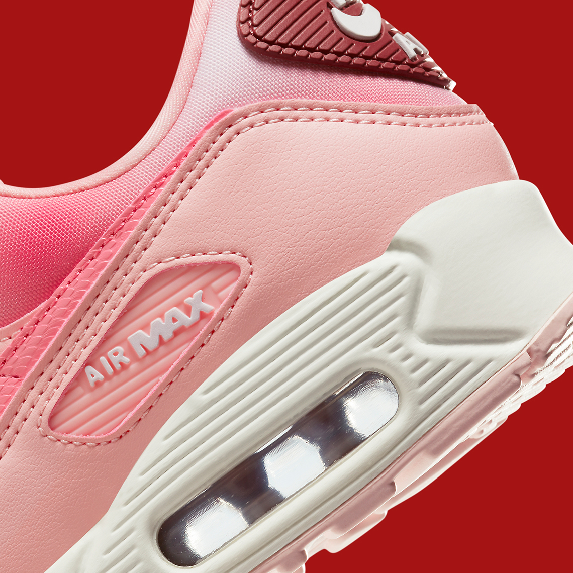 Giày Nike Air Max 90 được sơn màu Pink Blush - 8