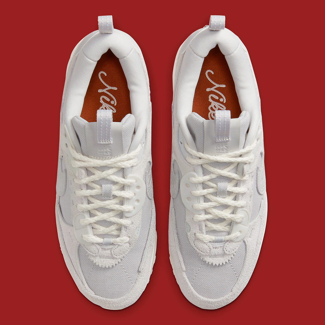 Giày Nike Air Max 90 Futura phiên bản mới với đặc trưng về chất liệu và họa tiết. - 5