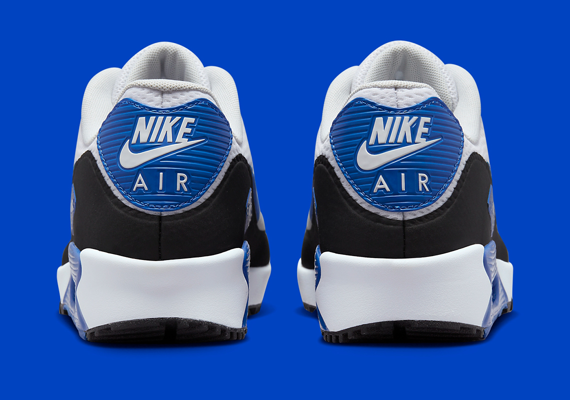 Giày Nike Air Max 90 Golf White/Black/Photon Dust/Game Royal mới ra mắt - 5