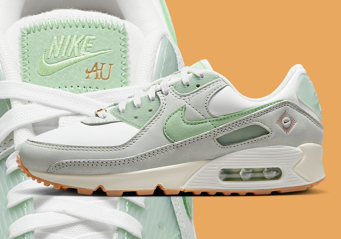 Giày Nike Air Max 90 màu xanh dương lá cây đặc biệt tại Australia