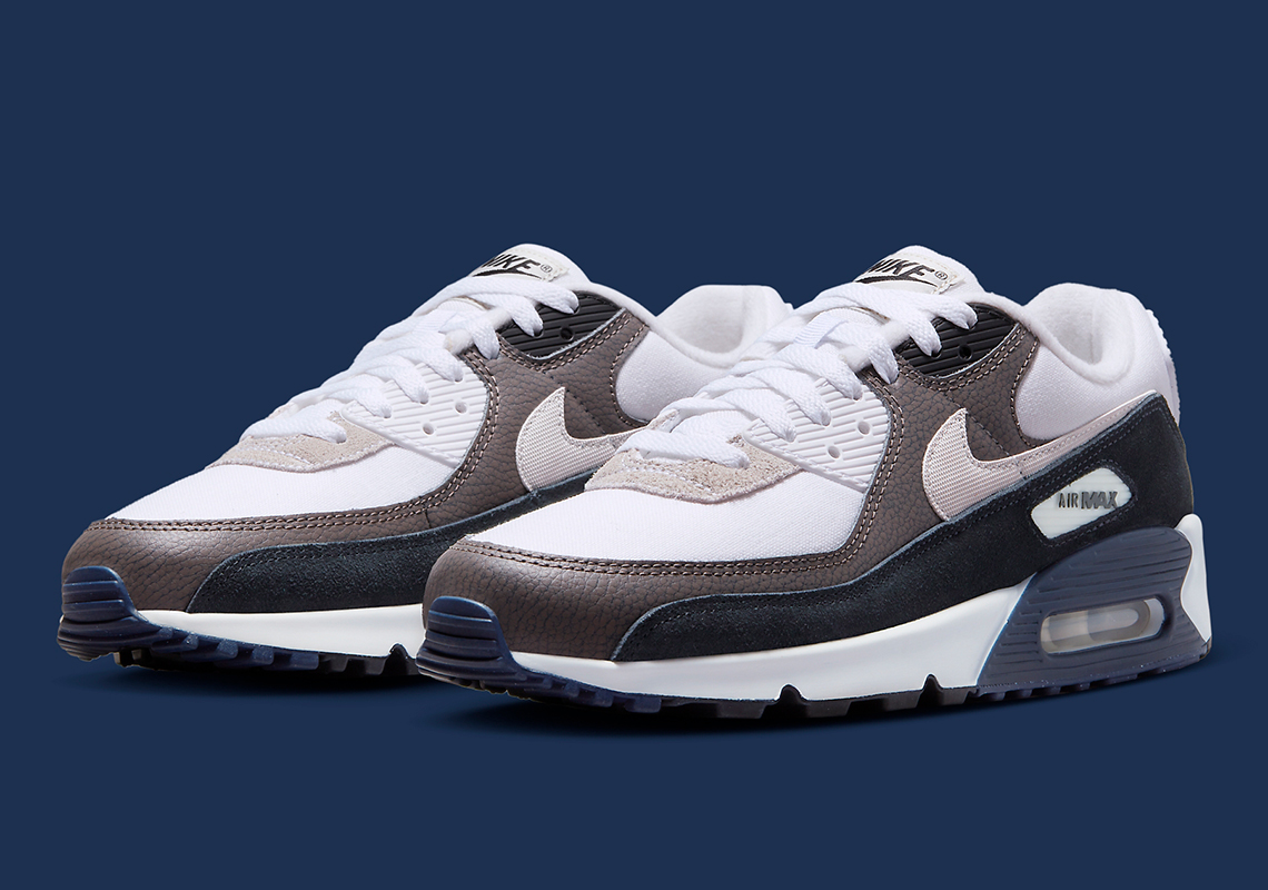 Giày Nike Air Max 90 Midnight Navy/Flat Pewter mới ra mắt - 1