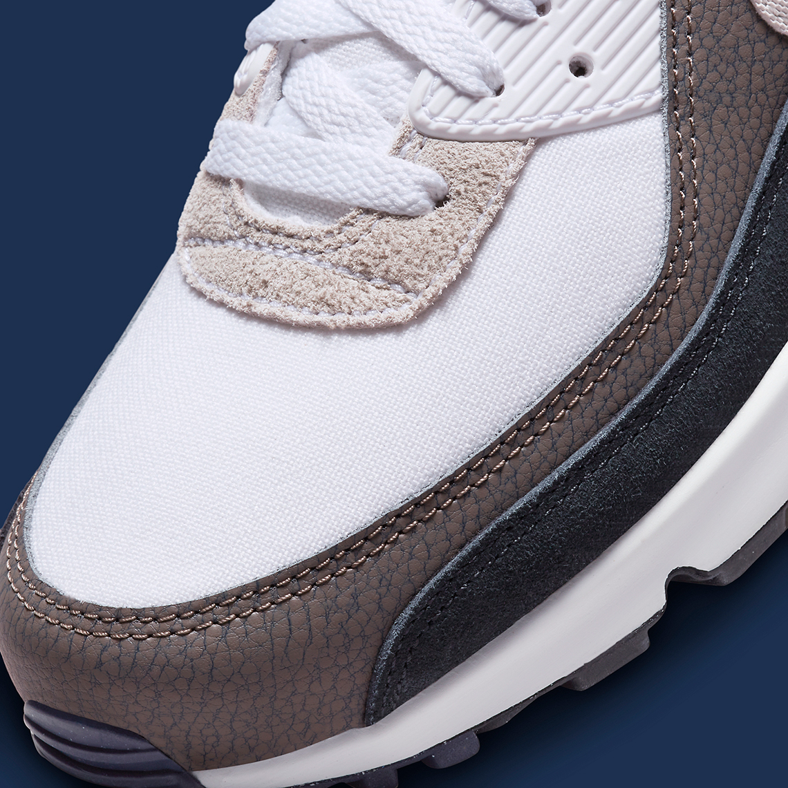 Giày Nike Air Max 90 Midnight Navy/Flat Pewter mới ra mắt - 8