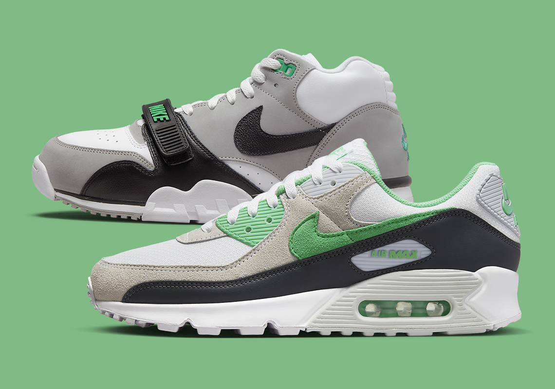 Giày Nike Air Max 90 Spring Green ra mắt với màu xanh nhạt và phong cách OG - 1