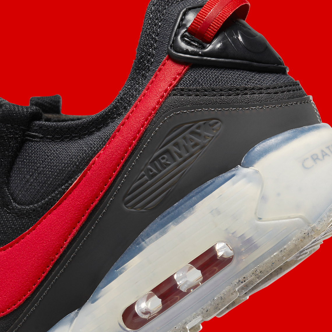 Giày Nike Air Max 90 Terrascape xuất hiện trong màu đen và đỏ - 7