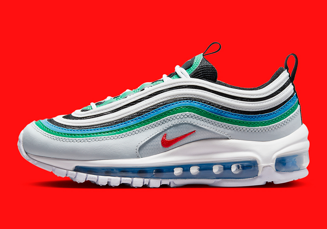 Giày Nike Air Max 97 Big Kids phát hành với sắc màu rực rỡ - 2