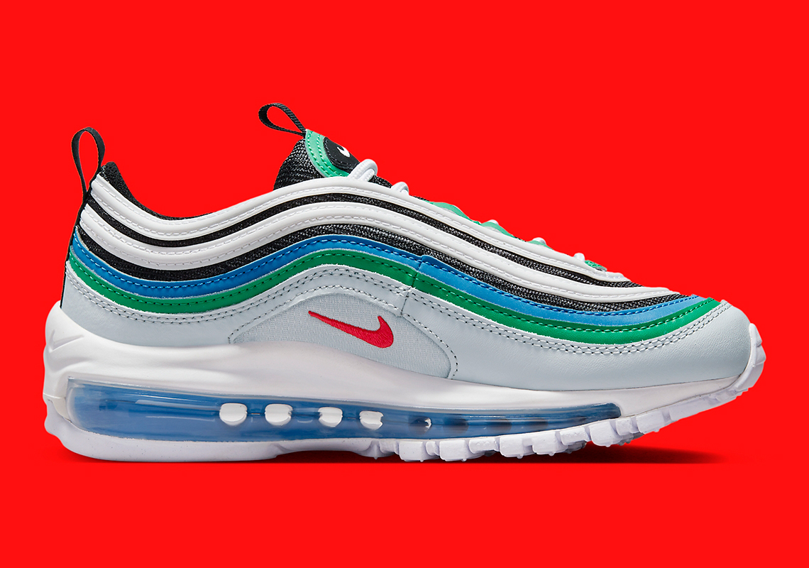 Giày Nike Air Max 97 Big Kids phát hành với sắc màu rực rỡ - 3