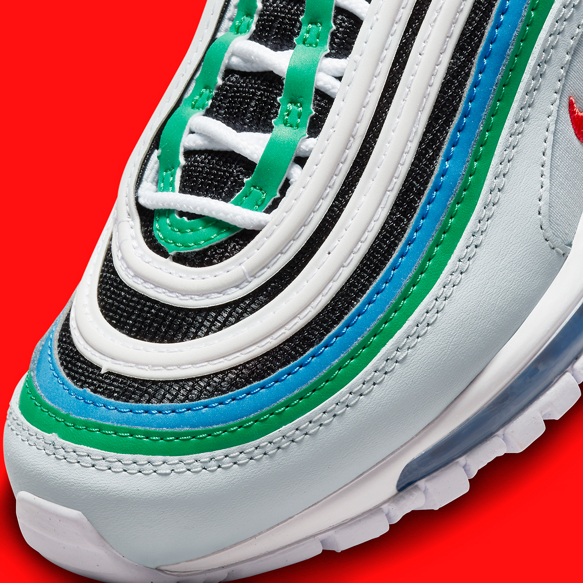 Giày Nike Air Max 97 Big Kids phát hành với sắc màu rực rỡ - 7