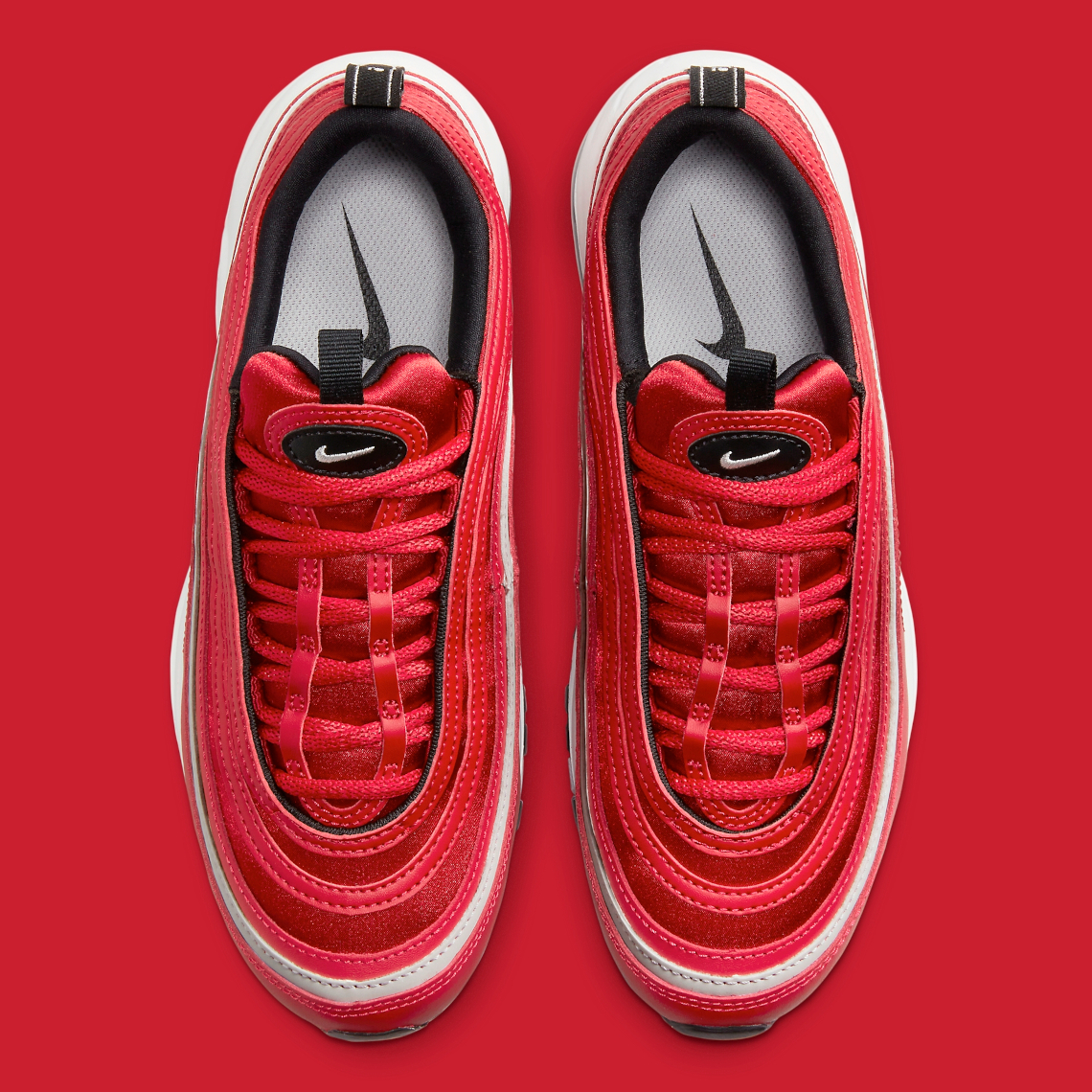 Giày Nike Air Max 97 phủ satin Gym Red nổi bật - 4