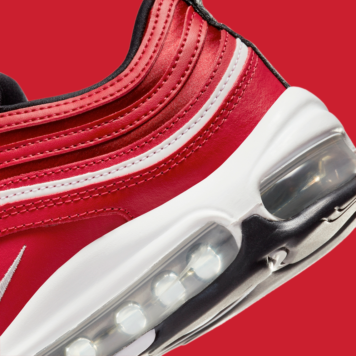Giày Nike Air Max 97 phủ satin Gym Red nổi bật - 8