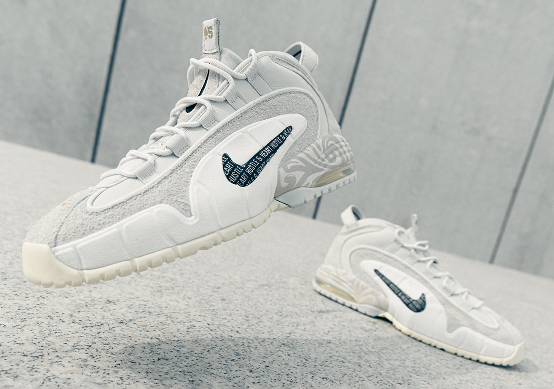 Giày Nike Air Max Penny 1 tùy chỉnh dành tặng HLV Anfernee Penny Hardaway của đội bóng rổ Đại học Memphis. - 2