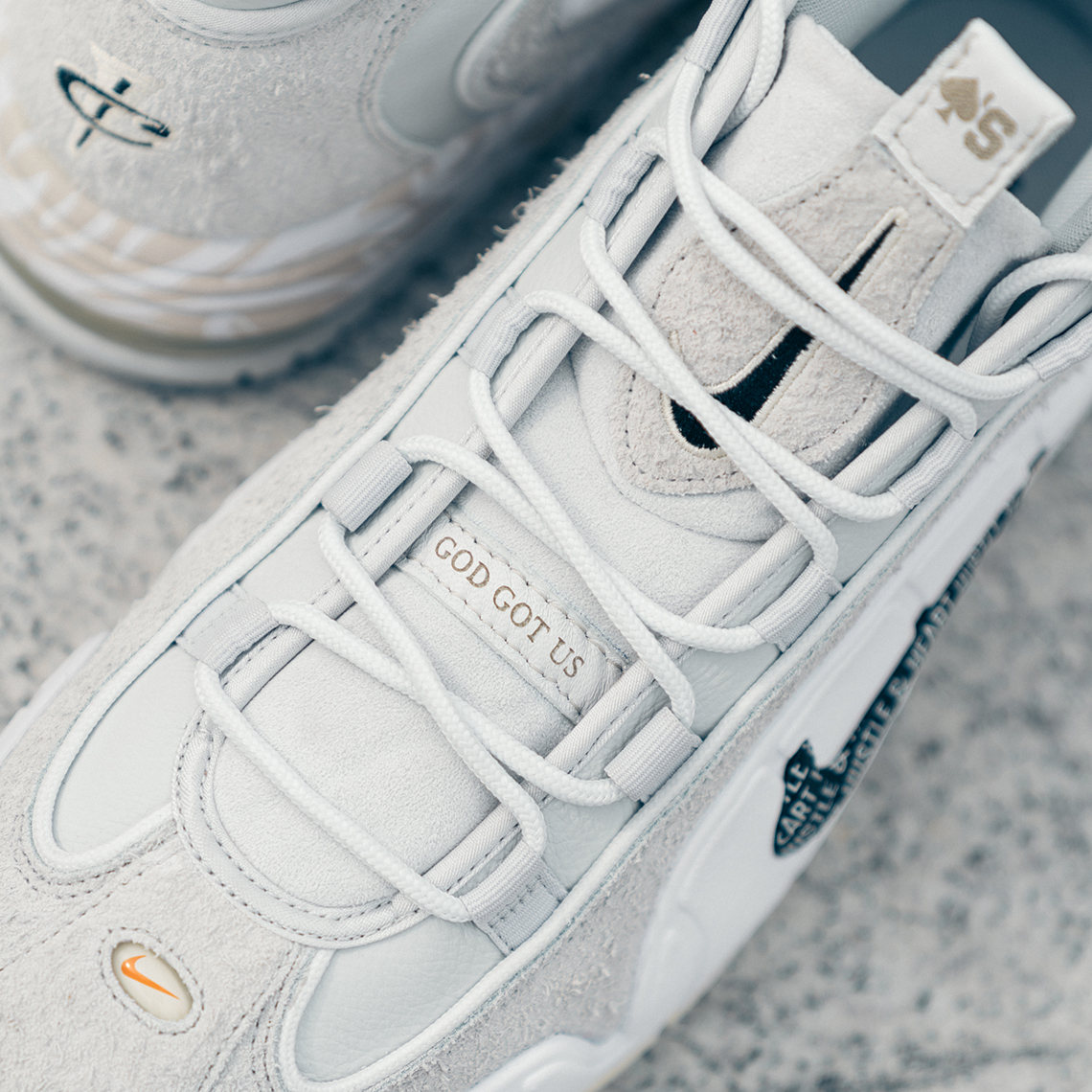 Giày Nike Air Max Penny 1 tùy chỉnh dành tặng HLV Anfernee Penny Hardaway của đội bóng rổ Đại học Memphis. - 5