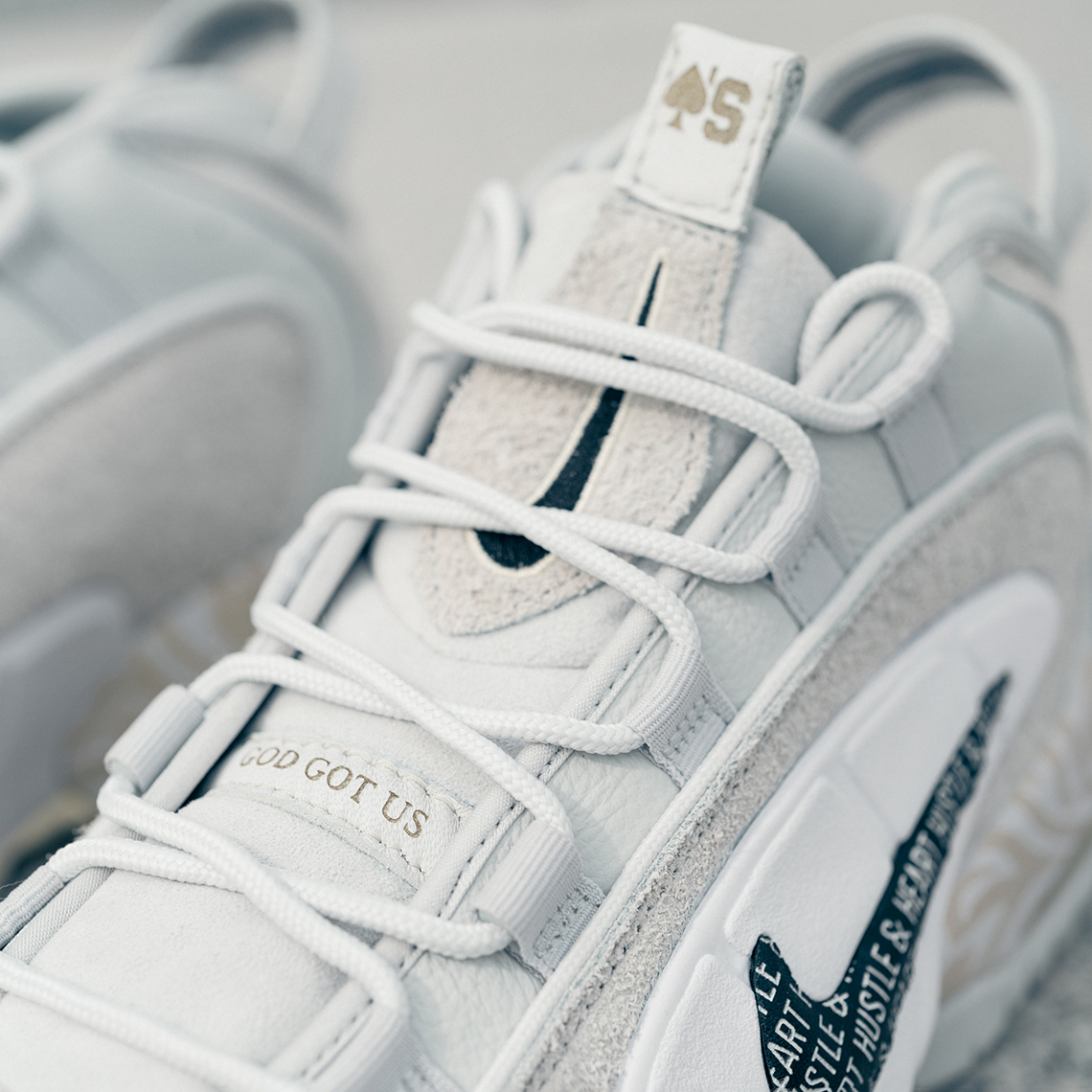 Giày Nike Air Max Penny 1 tùy chỉnh dành tặng HLV Anfernee Penny Hardaway của đội bóng rổ Đại học Memphis. - 6