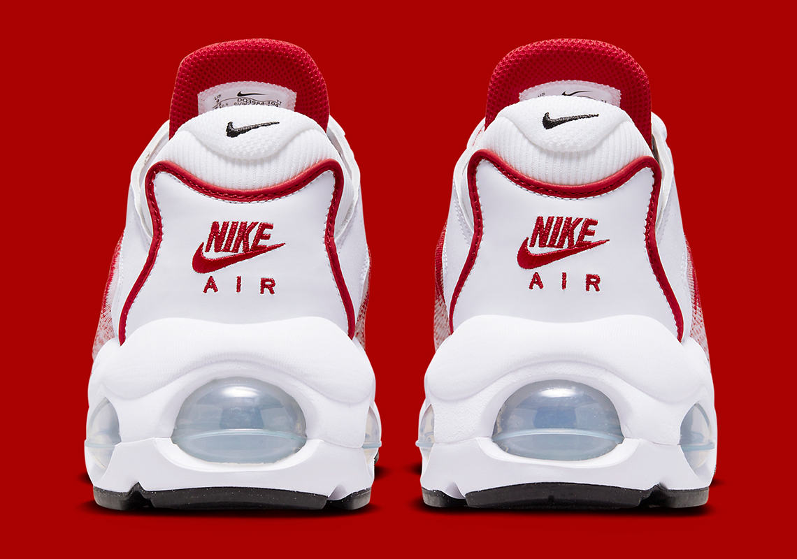 Giày Nike Air Max TW Trắng/Đỏ lộ diện với thiết kế đầy phong cách - 4